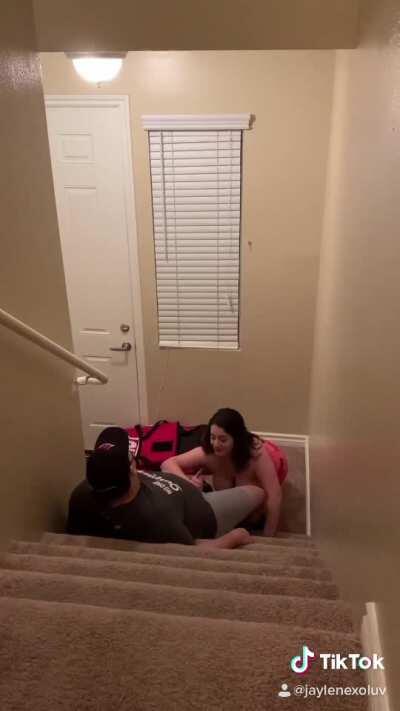 Seducing Pizza Hut Guy while hubby is at work