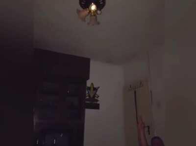 WCGW opening a bottle