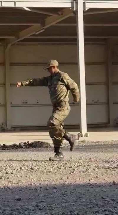 First day for military recruits