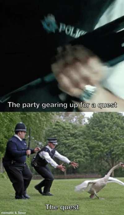 Never know what could happen