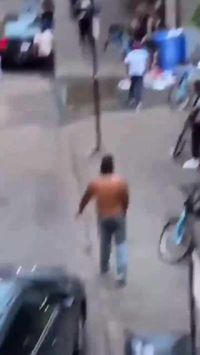 Migrants vs. Local. From bottles to bullets in the Loops. Link to original post (and 'lively' comment-section in comments). Ps TIL that Chicago is spending $7,000/month on EACH migrant. 