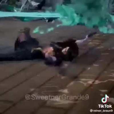 I swear tiktok is unhinged with editing