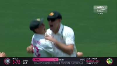 Kohli got out edging a fifth stump delivery. In another news, the sky is blue.