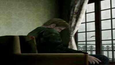 James listens to some tunes