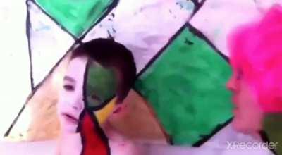 So much weird sh%* popping up today filling up the feed - poor child - I read this is a Podesta video