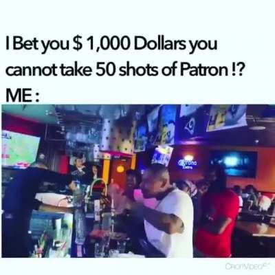 Выпил 50 готов подряд