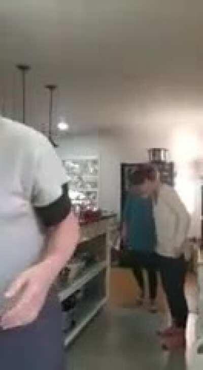 When you tell your dad there’s a leak under the sink.