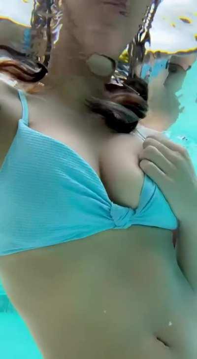 Get in the pool with me