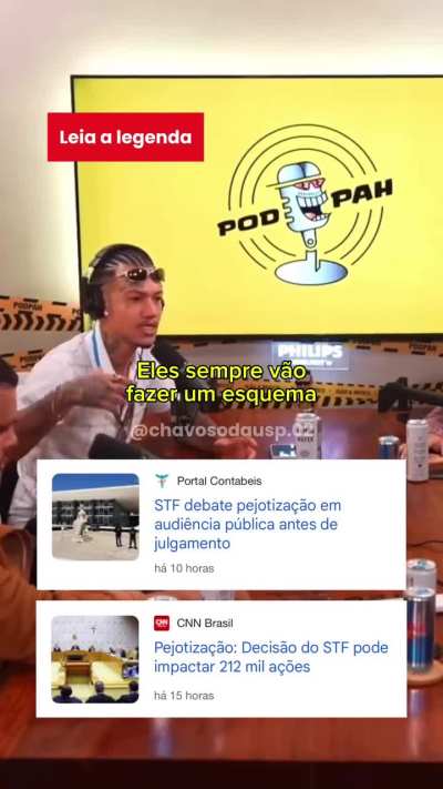 STF e o fim da escala 6x1, por @chavosodausp.02