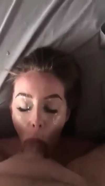 Deep throat after I cum will definitely get you married 