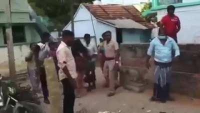 Respect to that one guy who didn't remove his mask even after so much chaos!