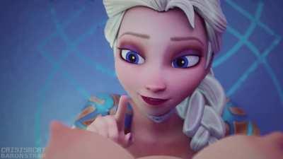 Elsa and Anna bondage