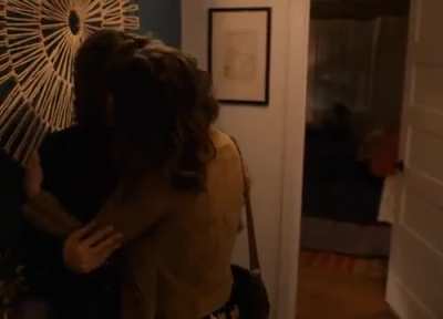 Linda Cardellini and Natalie Morales in Dead to Me