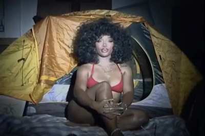 “1. Made this 48 hrs ago  2. shot it for fun the night after in my garage  3. Should we add it to deluxe cause it feels nice n wanted to share 🤔” SZA via Twitter. 