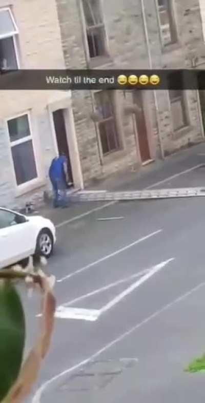 Maybe he's a good painter but he's bad at physics.