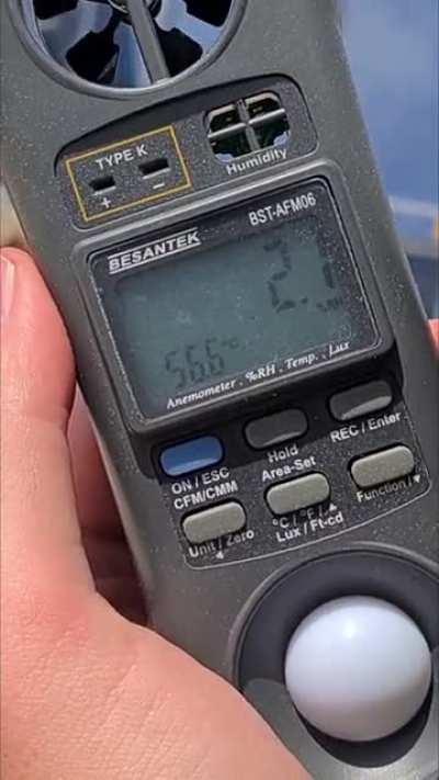 My highest recorded ambient temperature outside my car's window 05/08/2021 (eastern region, outside DMM 2nd IND). What's the hottest place you've experienced?