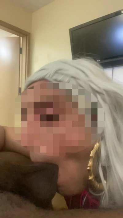 Sucking my Daddy’s BBC!!!