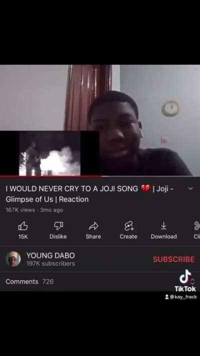 Someone earlier here shared a GLORIOUS reaction vid to Ballads1. The same guy made one for Glimpse of Us. It was the most amusing thing I’ve seen all day, so I made a clip of the highlights. Enjoy!