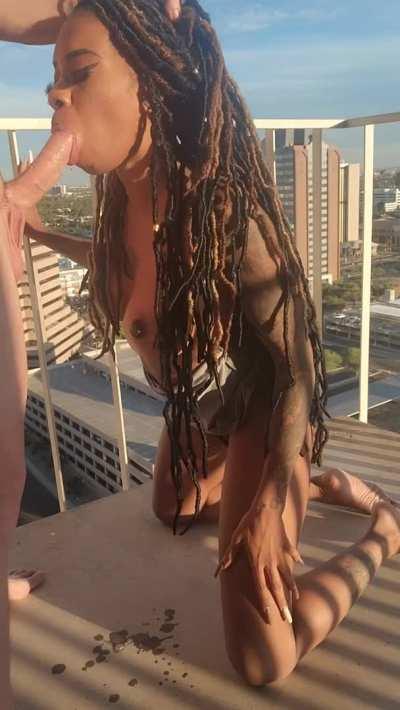 He loves my wet mouth and throat