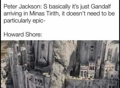 Holy moly did he go all out for it