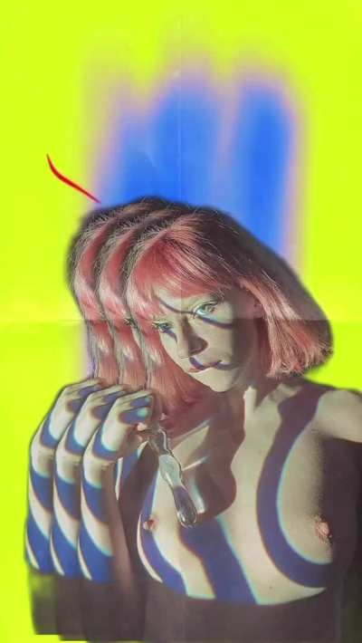 [OC] Lips In The Sky With Diamonds