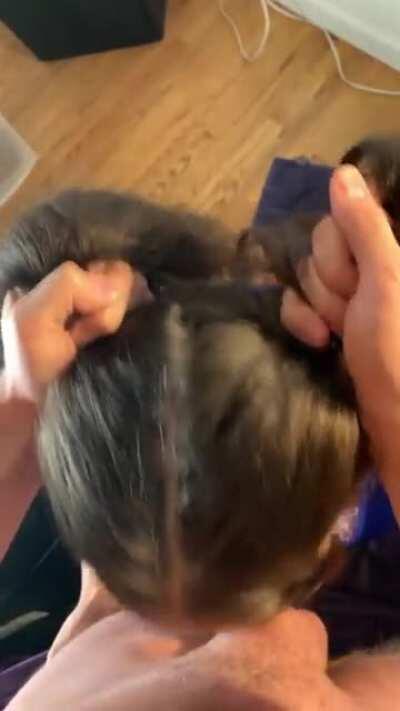 Grab my pigtails and fuck my mouth (OC)