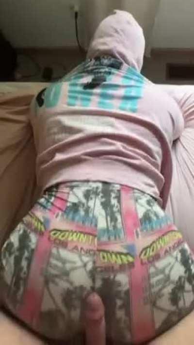 Clothed Assjob was too much for my prejac boyfriend