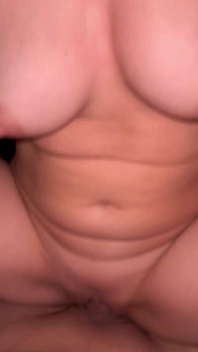 Touch my boobs while I ride you