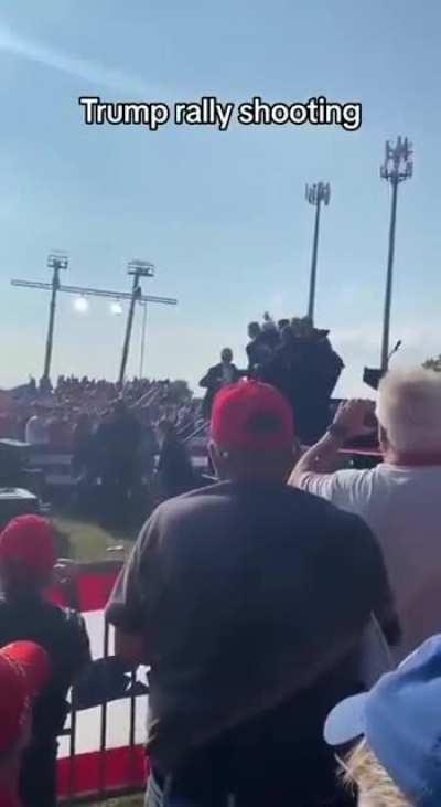 Another angle of Trump rally shooting 