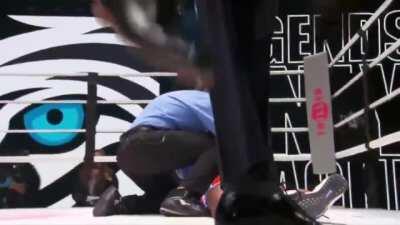 What happens when a baller steps into the ring.