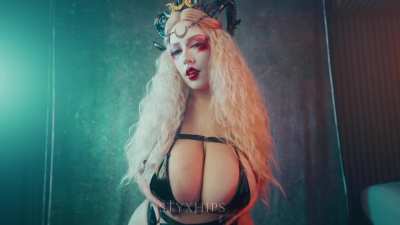 Cuddling a goth with big tits is life changing, I promise...