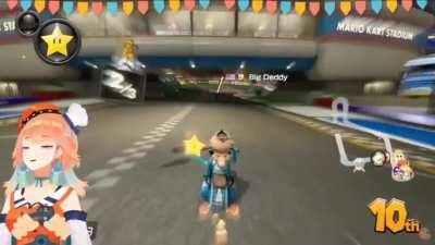 Kiara's Mario Kart German only