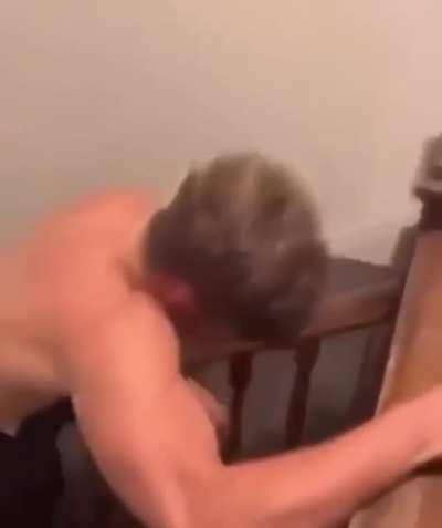 Going down peanut containment be like