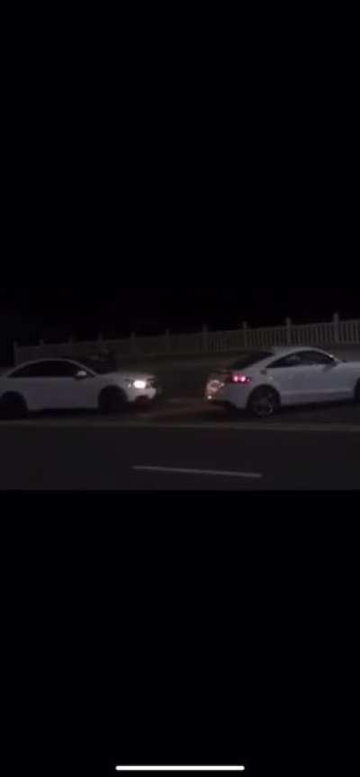 China street shooting at night