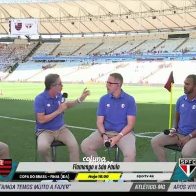 Comentarista mais forte da Globo: