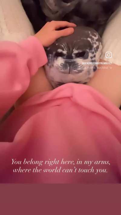Need someone to cuddle like this