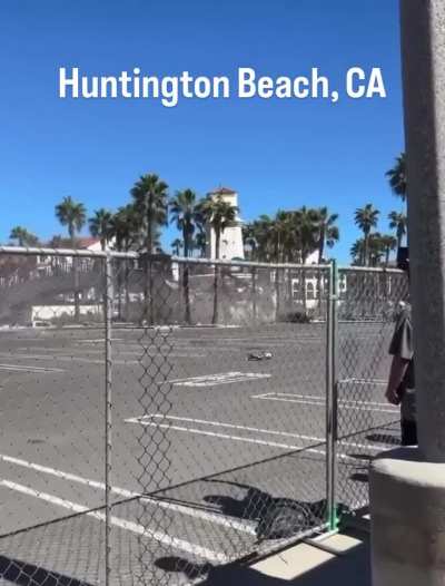 At least five people were injured in the helicopter crash. Let's hope there were no fatalities.