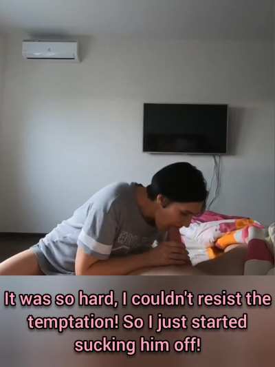 Mom Helps Me With My Morning Wood