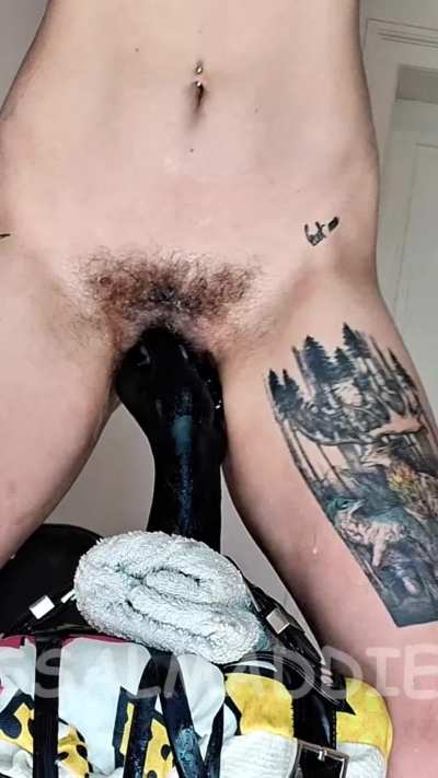black fist dildo
