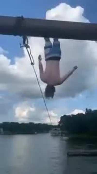 To do a backflip