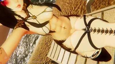 Having some fun on the beach!