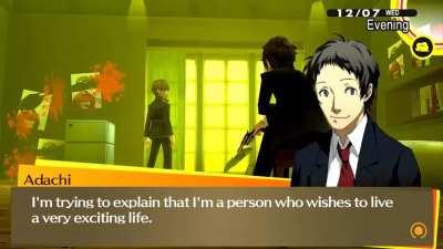 Tohru Adachi wants to live exciting life
