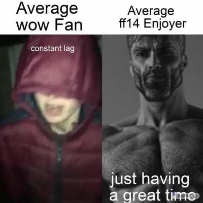 Average Wow Fan vs Average FF14 Enjoyer