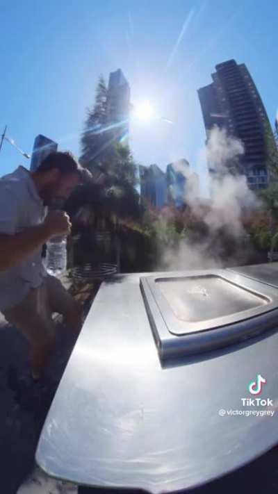 to show how hot it is in Australia