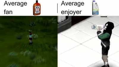 Bourbon Fan vs Bleach Enjoyer