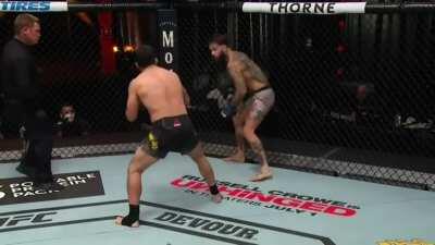 Cody Garbrandt knocks out Raphael Assunção at the buzzer
