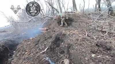 Wild Field Ukrainian Platoon taking out a Russian bunker with grenades and assault rifles...