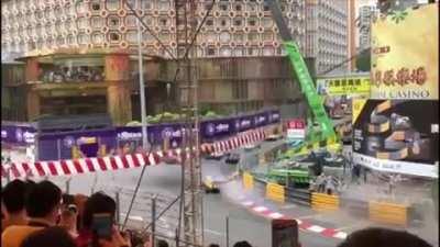 Macau Grand Prix 2018- F3 accident - Sophia Flörsch crashed at 170mph and survived