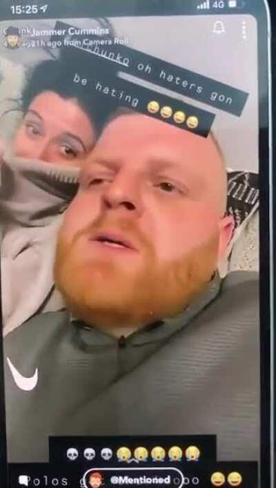 Shockingly he got fired later