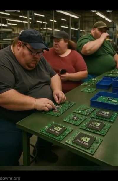 another Chinese AI video trolling American re-industrialization